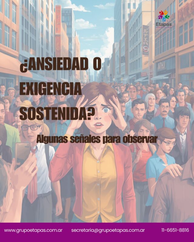 ¿Ansiedad o exigencia sostenida?Vivimos en un contexto donde estar ocupados muchas veces se vuelve una medida de valor.Entonces aparece algo que escuchamos con frecuencia:😨“Estoy cansado, pero siento que no debería estarlo.”😨“Descanso y me siento culpable.”😨“Termino el día y siento que igual no llegué.”No todo cansancio es ansiedad.No toda exigencia es motivación.A veces necesitamos detenernos un momento para preguntarnos:¿Estoy sosteniendo demasiado tiempo un ritmo que ya no me está haciendo bien?Escuchar lo que sentimos no significa ponerle una etiqueta.Puede ser el primer paso para entender qué necesitamos.Si algo de esto te resuena, estamos para acompañarte.#GrupoEtapas #Ansiedad #BienestarEmocional #SaludMental #Adultos