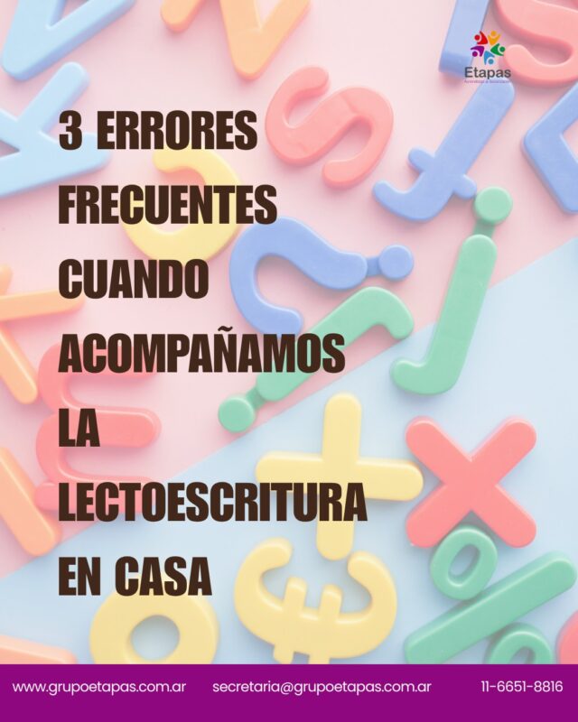 Aprender a leer y escribir no es solamente aprender letras.👉También implica atención, lenguaje, confianza, práctica y tiempo.Muchas veces, con la intención de ayudar, terminamos corrigiendo demasiado rápido, comparando o intentando acelerar procesos.Observar no significa esperar sin hacer nada.Significa entender qué necesita cada niño para acompañarlo mejor.El objetivo no es aprender antes.Es aprender con confianza.Si tenés inquietudes sobre cómo está aprendiendo a leer y escribir tu hija/o, escribinos y te orientamos en si hay necesidad de hacer una consulta.