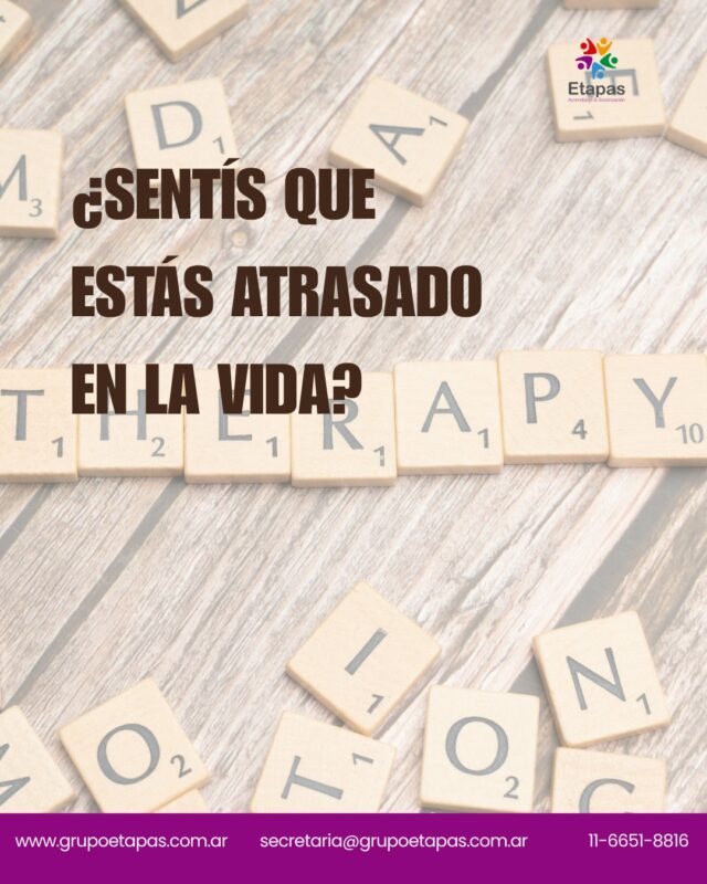 ¿Alguna vez sentiste que todos avanzan menos vos?Que otros ya encontraron su profesión, construyeron una familia, cambiaron de trabajo o parecen tener más claro hacia dónde van.Mientras tanto, vos seguís haciéndote preguntas.Lo que observamos con frecuencia en consulta es que muchas personas no están atravesando un fracaso.Están atravesando una transición.Y las transiciones suelen venir acompañadas de incertidumbre, dudas y comparaciones.Tal vez la pregunta no sea:👉 "¿Estoy atrasado?"Sino:👉 "¿Qué necesito construir en esta etapa de mi vida?"Nos gustaría leerte:¿En qué aspecto de tu vida sentís que estás atravesando una etapa de cambio?#ConectandoEtapas #GrupoEtapas #Psicología #SaludMental #DesarrolloPersonal #TransicionesVitales