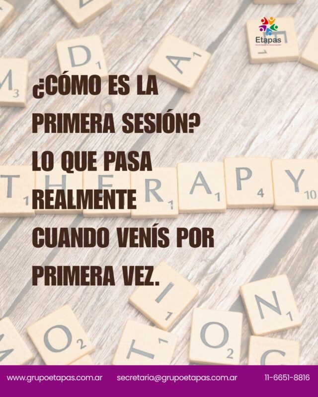 Muchas veces lo que frena no es la decisión , es no saber qué esperar.¿Qué me van a preguntar? ¿Tengo que tener todo claro antes de ir? ¿Me van a juzgar?La primera sesión no tiene esas presiones. Es simplemente un espacio para empezar a poner en palabras lo que traés.Si tenés dudas antes de sacar turno, escribinos. Estamos para responderlas.📍 Turnos presenciales en Lanús💻 Turnos online📩 secretaria@grupoetapas.com.ar#primeravez #terapia #psicología #saludmental #empezarterapia #crianza #familias #grupoetapas